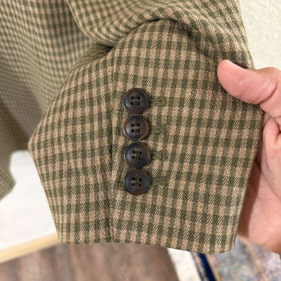 Madewell Larsen Plaid Oversized Blazer NWT Italian Fabric Career Workwear Jacket - Picture 5 of 7